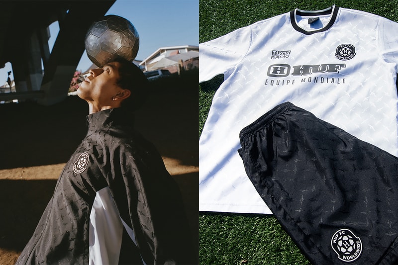 HUF がサッカー着想の “The Diamond Plate Collection” を発表