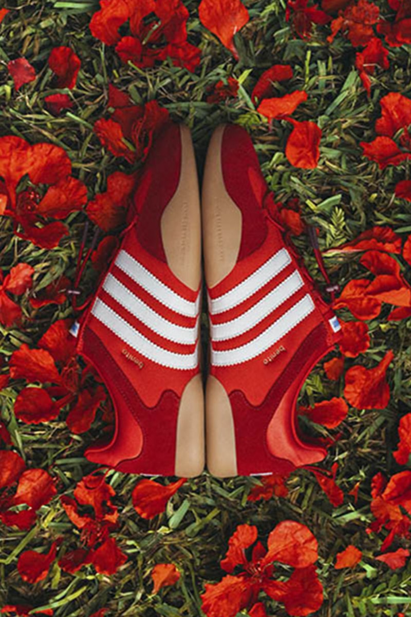 アディダス オリジナルスx バッド・バニーのバレリーナより新色としてビビッドレッドが登場 adidas-originals-ballerina-vivid-red-release-info