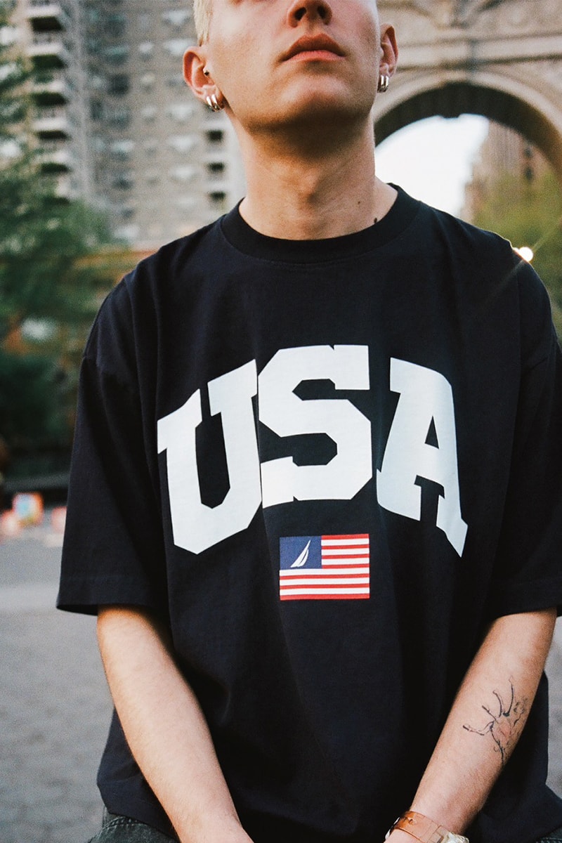 小浪次郎が撮り下ろしたノーティカの “MADE IN USA” Tシャツコレクション nautica made in usa t jiro konami photographer release info