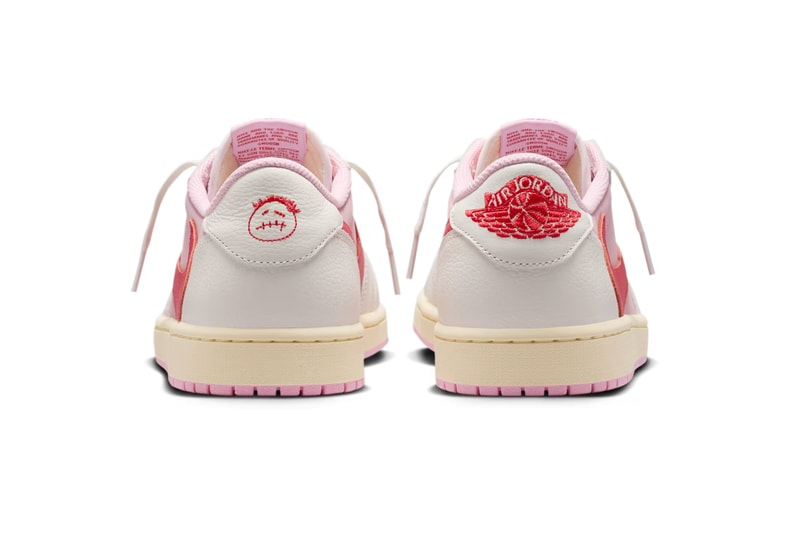 トラヴィス・スコット x エアジョーダン 1 ロー “ピンク パック” の発売情報が解禁 Travis Scott x Air Jordan 1 Low Shy Pink and Tropical Pink Muslin and Pink release info
