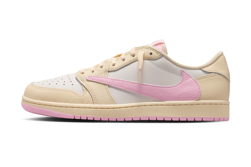 トラヴィス・スコット x エアジョーダン 1 ロー “ピンク パック” の発売情報が解禁 Travis Scott x Air Jordan 1 Low Shy Pink and Tropical Pink Muslin and Pink release info
