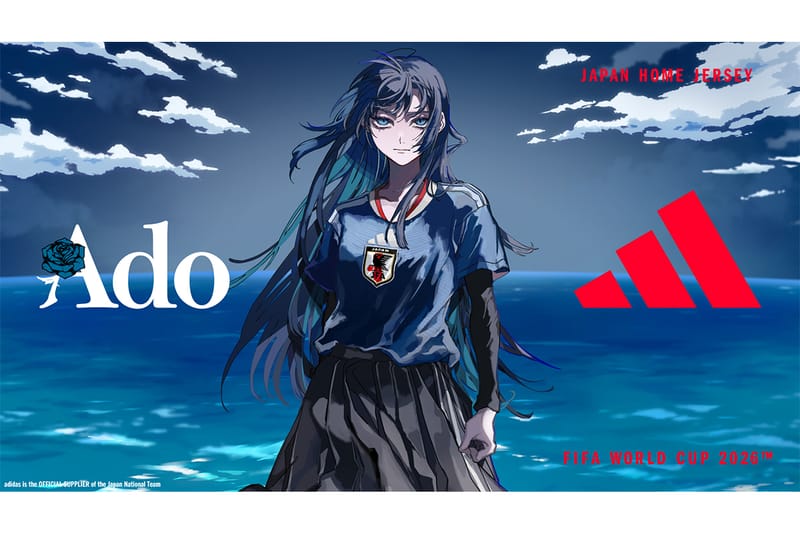 Ado x adidas によるサッカー日本代表ユニフォームが登場