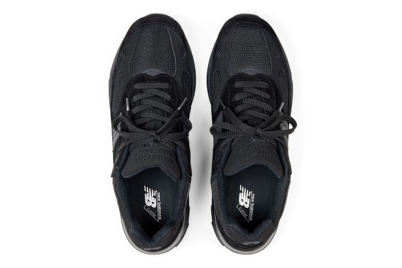 ニューバランス 993 がオールブラック仕様の “トリプル ブラック で登場 New Balance 993 Triple Black release info