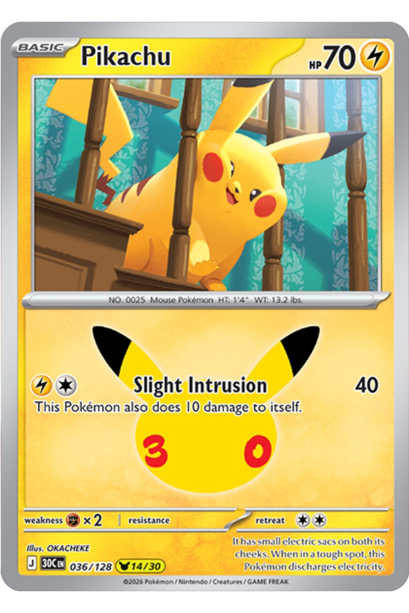 『ポケモンカードゲーム』30周年記念拡張パック “30th Celebration” の全貌が解禁 Pokémon TCG 30th Celebration release info