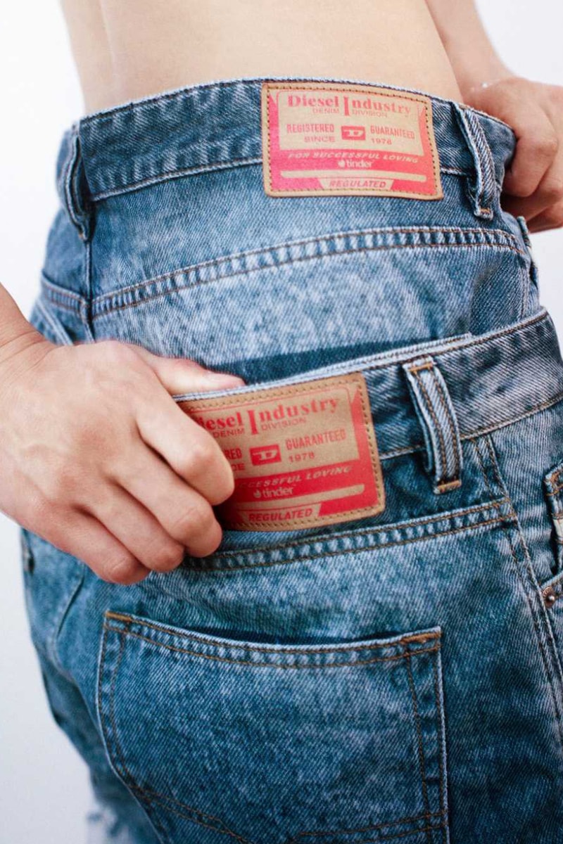 ディーゼルとティンダーがコラボ愛を讃えるカプセルコレクションを発売 diesel x tinder collb capsule collection for successful loving release info
