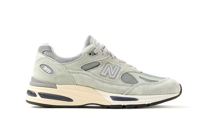 ニューバランス メイド イン UK 991v2 からサマーシーズンに向けた新色 “シー グラス” が登場 New Balance Made in UK 991v2 "Sea Glass" release info