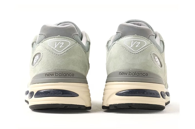 ニューバランス メイド イン UK 991v2 からサマーシーズンに向けた新色 “シー グラス” が登場 New Balance Made in UK 991v2 "Sea Glass" release info