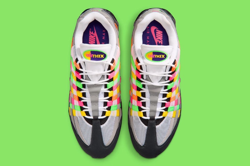 ナイキ エアマックス 95 ウーヴン “グレー/マルチ”の国内発売情報が解禁 Nike  Air Max 95 Woven “Multi” Official Images