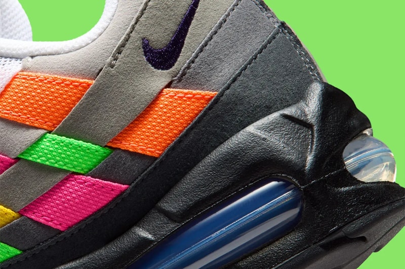 ナイキ エアマックス 95 ウーヴン “グレー/マルチ”の国内発売情報が解禁 Nike  Air Max 95 Woven “Multi” Official Images