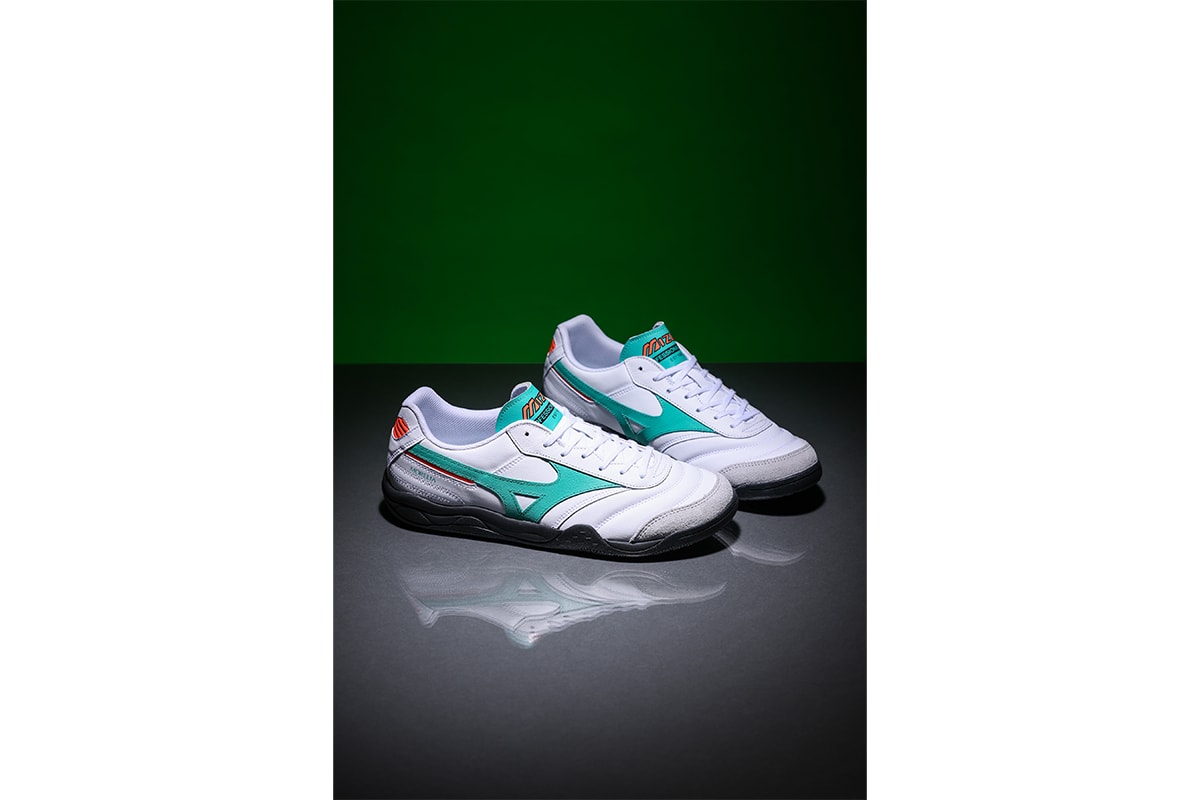 ミズノがMORELIA LSの限定カラーとトラックブルゾンを発売 mizuno morelia ls prism white pack 90s football culture ispire bruzon release info