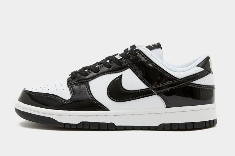 Nike Dunk Low の人気カラーウェイ “Panda” がパテントレザー仕様で再登場