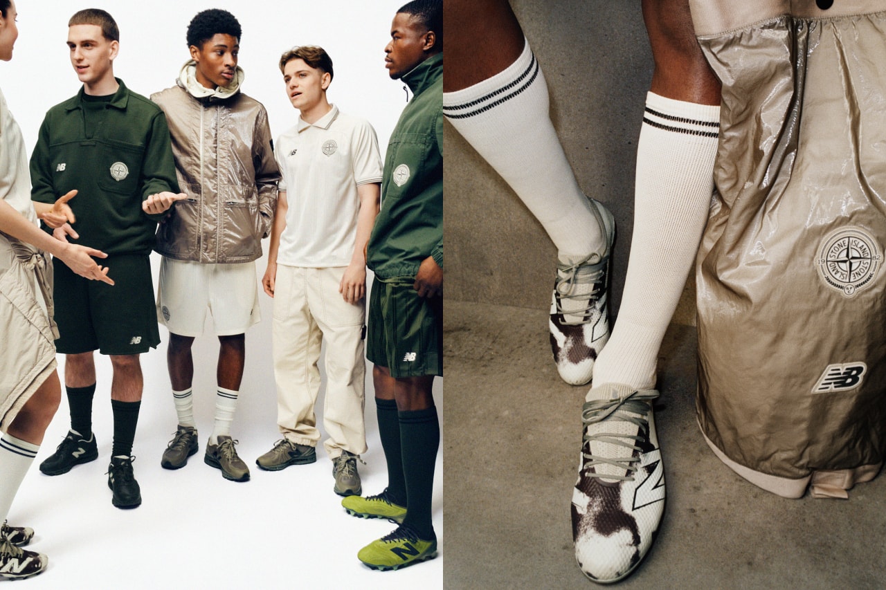 Stone Island x New Balance がフットボールカルチャーを再解釈した2026年夏のカプセルコレクションを発表