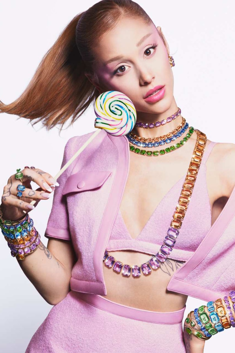 スワロフスキーがアリアナ・グランデのスワロフスキーサマータイム発表 swarovski campaigns swarovski summertime ariana grande