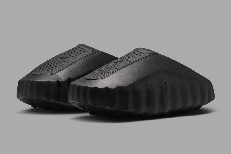 ナイキ マインド 001 に待望のオールブラック仕様の新作 “ブラック/アンスラサイト” がスタンバイ Nike Mind 001 Slide All Black Release info