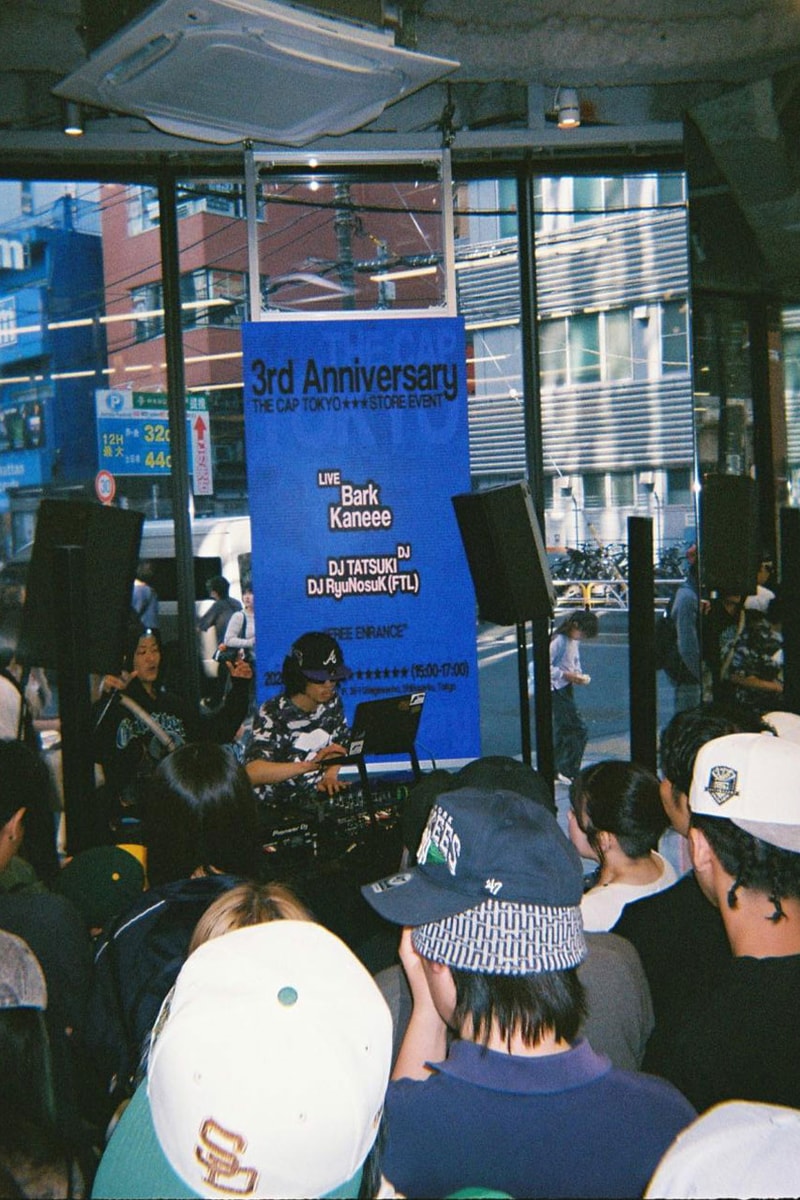 DJタツキが捉えたザキャップ3周年アニバーサリーストアイベント back to film the cap 3rd anniversary