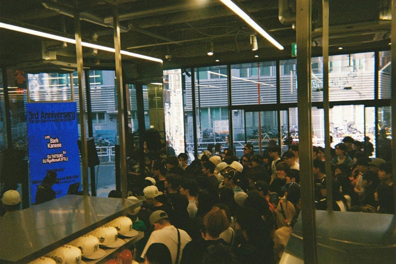 DJタツキが捉えたザキャップ3周年アニバーサリーストアイベント back to film the cap 3rd anniversary