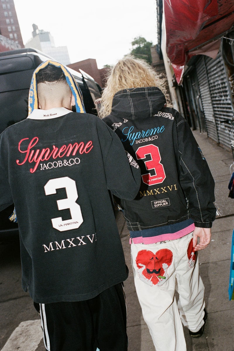 シュプリームがアルゼンチン発のポロブランド ラ マルティーナとのコラボコレクションを発表 Supreme La Martina Jacob & Co. spring 2026 release info