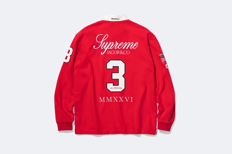 シュプリームがアルゼンチン発のポロブランド ラ マルティーナとのコラボコレクションを発表 Supreme La Martina Jacob & Co. spring 2026 release info