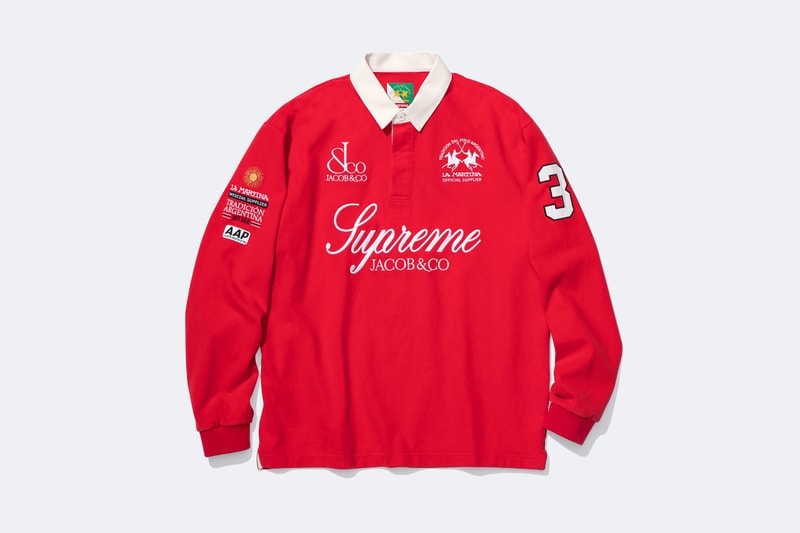 シュプリームがアルゼンチン発のポロブランド ラ マルティーナとのコラボコレクションを発表 Supreme La Martina Jacob & Co. spring 2026 release info