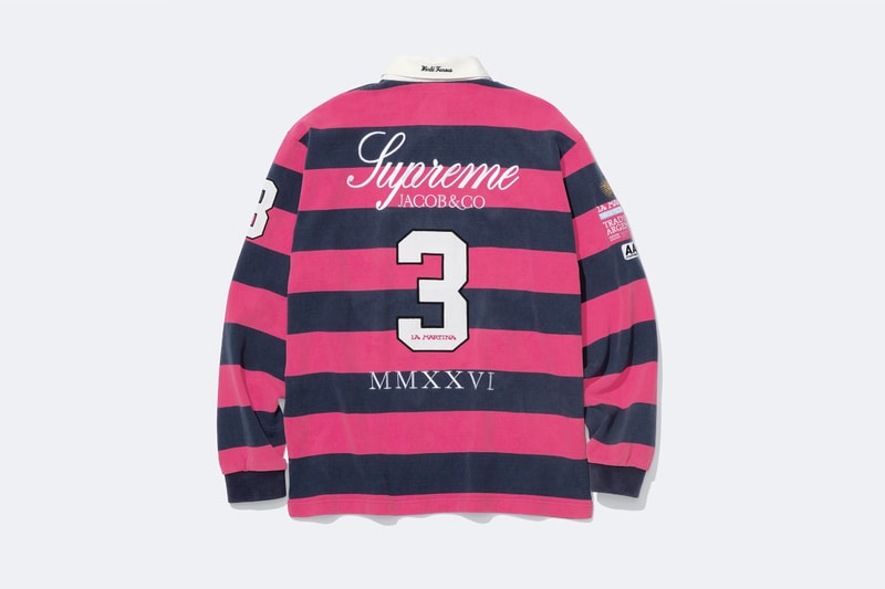 シュプリームがアルゼンチン発のポロブランド ラ マルティーナとのコラボコレクションを発表 Supreme La Martina Jacob & Co. spring 2026 release info