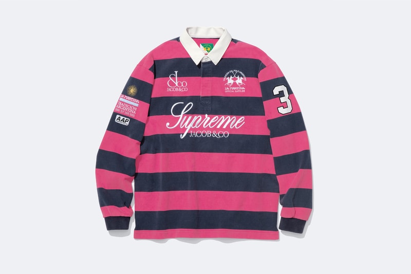 シュプリームがアルゼンチン発のポロブランド ラ マルティーナとのコラボコレクションを発表 Supreme La Martina Jacob & Co. spring 2026 release info