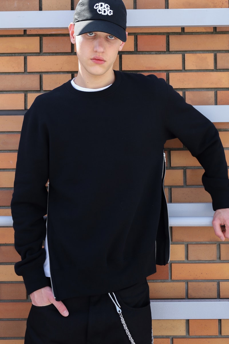 CDG から新作ポストマンバッグとスウェットシャツが到着 CDG POSTMAN BAG CLASSIC CREW NECK SWEAT with ZIP