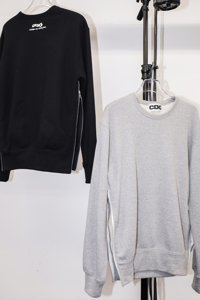 CDG から新作ポストマンバッグとスウェットシャツが到着 CDG POSTMAN BAG CLASSIC CREW NECK SWEAT with ZIP