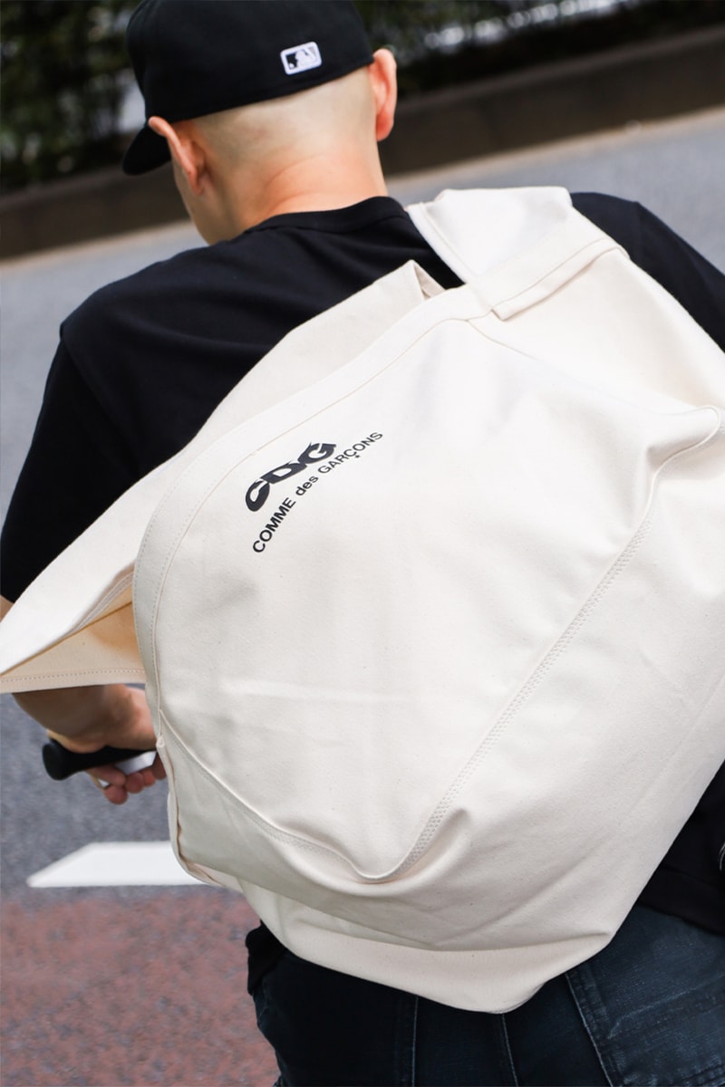 CDG から新作ポストマンバッグとスウェットシャツが到着 CDG POSTMAN BAG CLASSIC CREW NECK SWEAT with ZIP