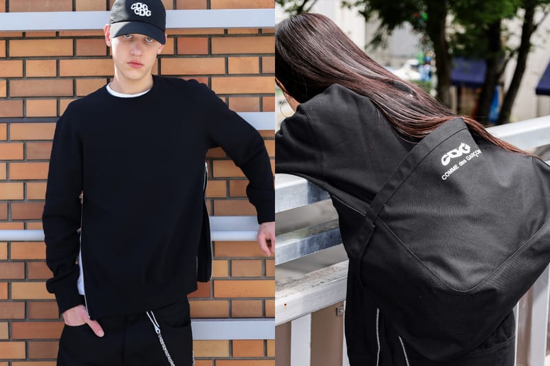 CDG から新作ポストマンバッグとスウェットシャツが到着