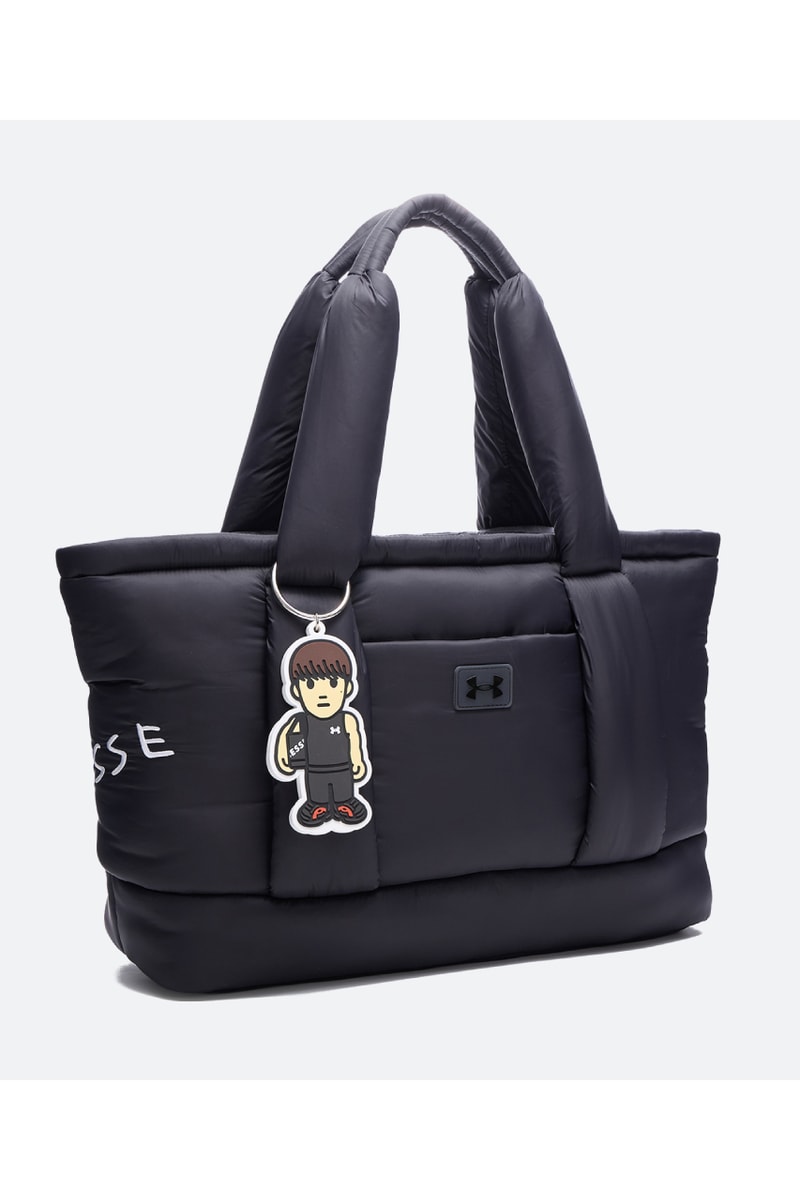 MANKEY デザインのチャームが付属する UNDER ARMOUR x JESSE のバッグ登場 ── RK がクリエイティブを監修　ジェシー xアンダーアーマー