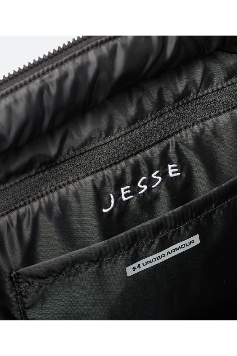 MANKEY デザインのチャームが付属する UNDER ARMOUR x JESSE のバッグ登場 ── RK がクリエイティブを監修　ジェシー xアンダーアーマー