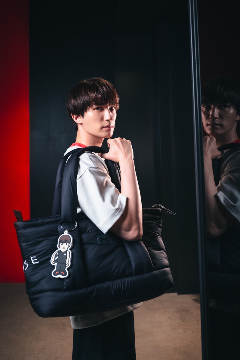 MANKEY デザインのチャームが付属する UNDER ARMOUR x JESSE のバッグ登場 ── RK がクリエイティブを監修　ジェシー xアンダーアーマー