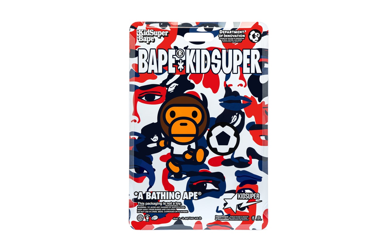 ベイプとキッドスーパーが SUPERBAPE CUP を発表 bape kidsuper superbape cup bape sta 25 aniversaly global project release info