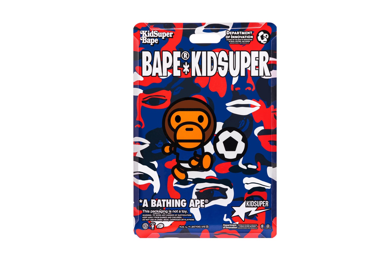 ベイプとキッドスーパーが SUPERBAPE CUP を発表 bape kidsuper superbape cup bape sta 25 aniversaly global project release info