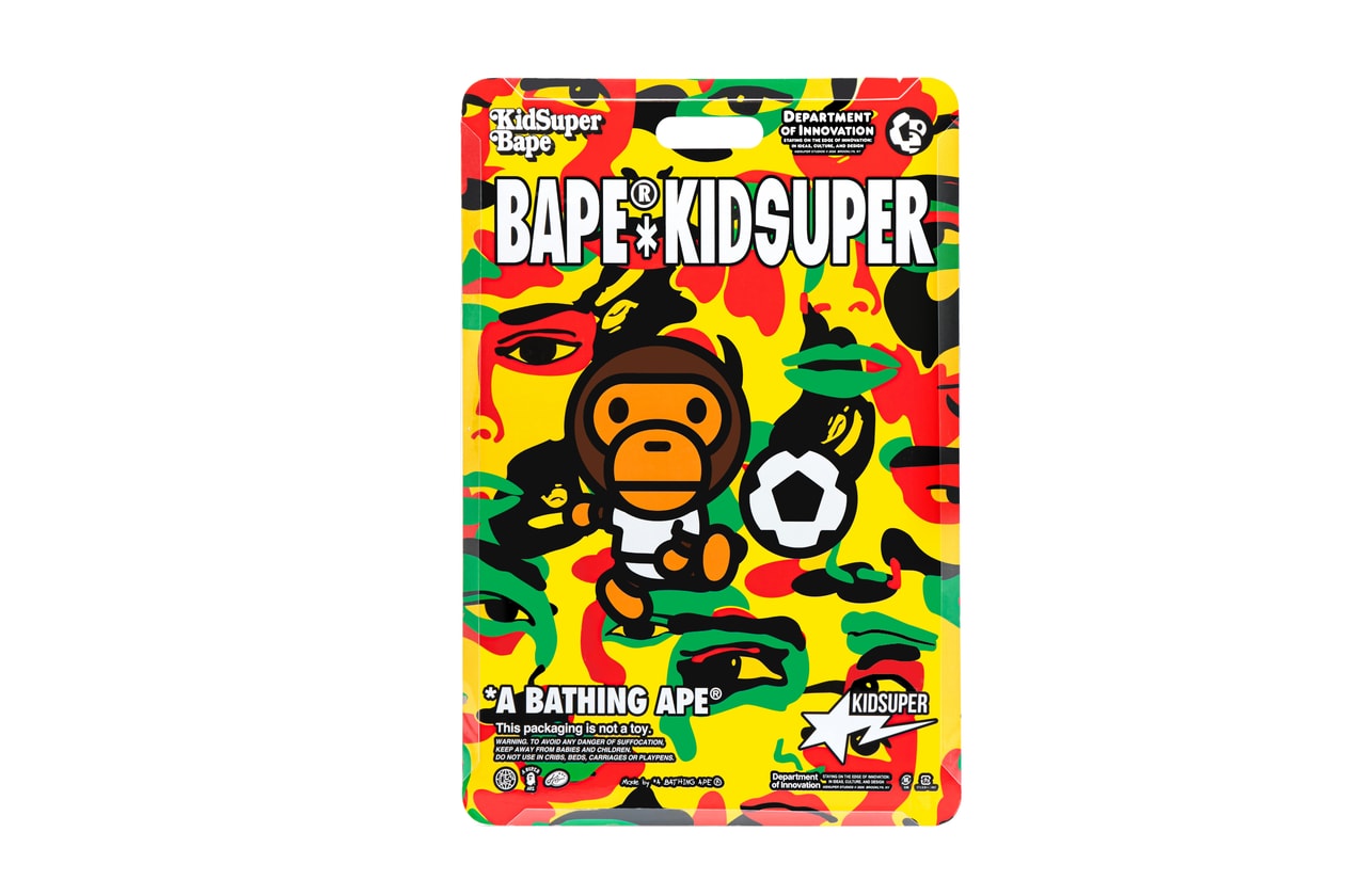 ベイプとキッドスーパーが SUPERBAPE CUP を発表 bape kidsuper superbape cup bape sta 25 aniversaly global project release info