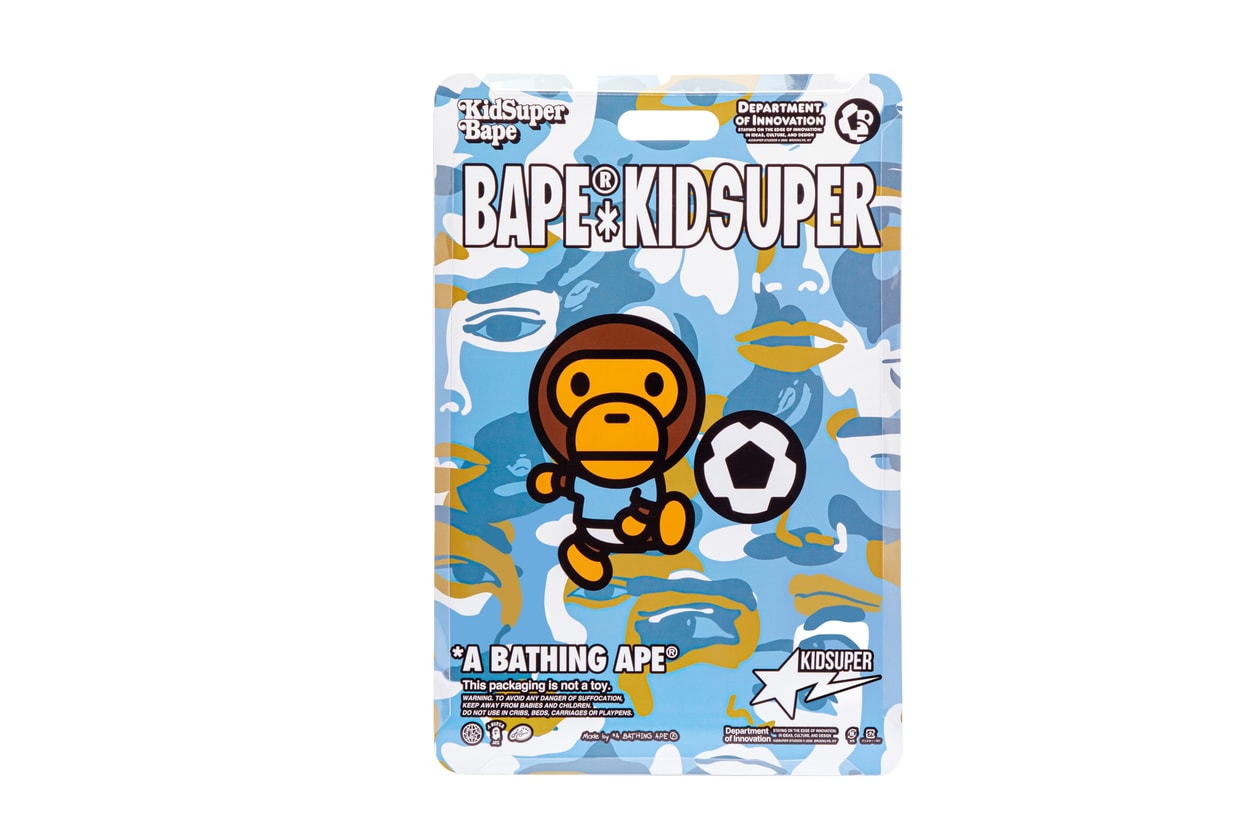 ベイプとキッドスーパーが SUPERBAPE CUP を発表 bape kidsuper superbape cup bape sta 25 aniversaly global project release info