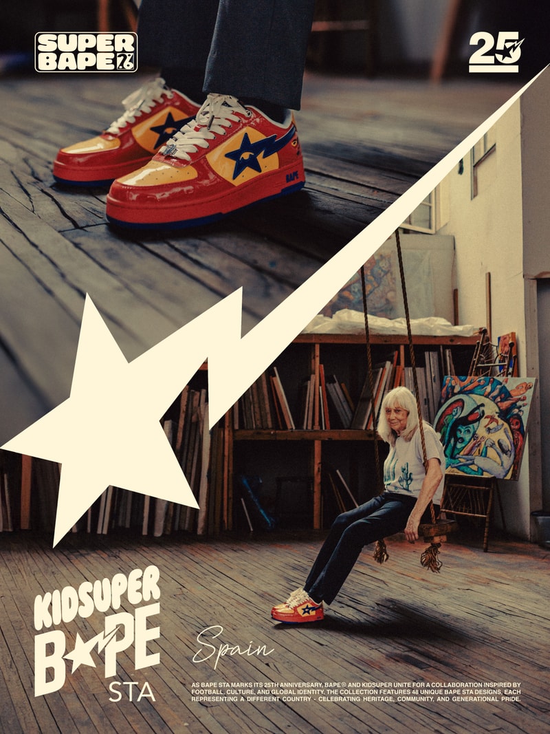ベイプとキッドスーパーが SUPERBAPE CUP を発表 bape kidsuper superbape cup bape sta 25 aniversaly global project release info