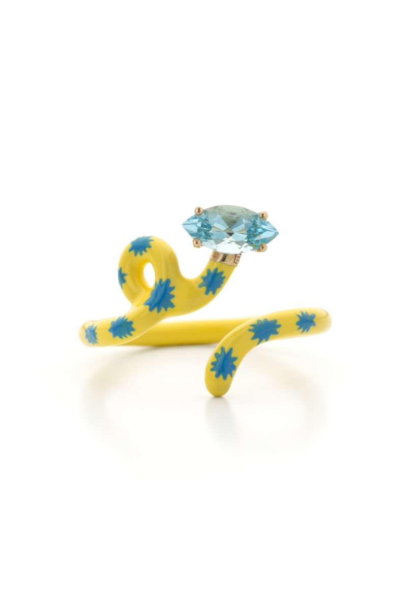 ベア・ボンジャスカがオンライン限定リングを発売 bea bongiasca baby vine ring goldfish info