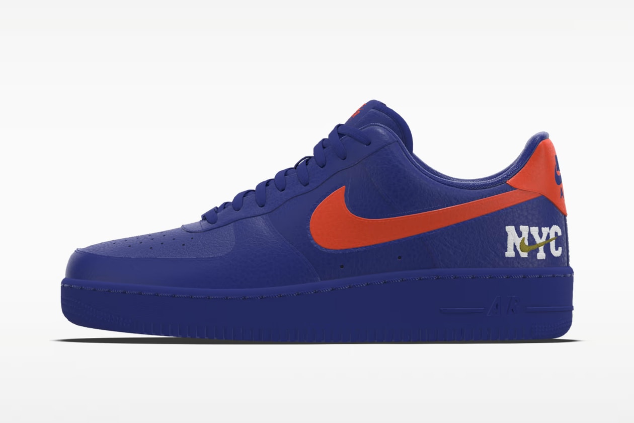 ナイキ バイ ユーがニューヨーク・ニックス優勝を祝したエアフォース 1 “NYC” を発表 Nike By You Launches Air Force 1 NYC To Celebrate The Knicks