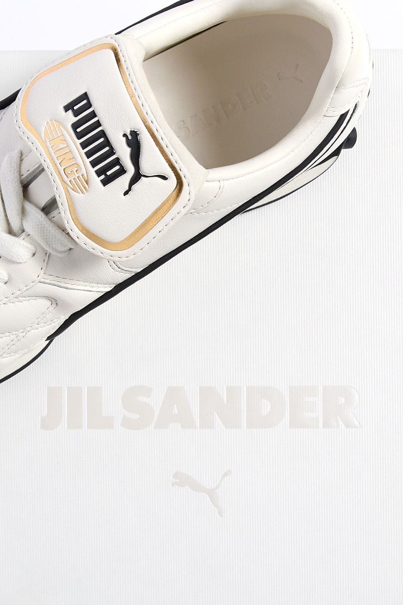 ジルサンダーとプーマが限定モデルを発売 jil sander puma king avanti white edition release info