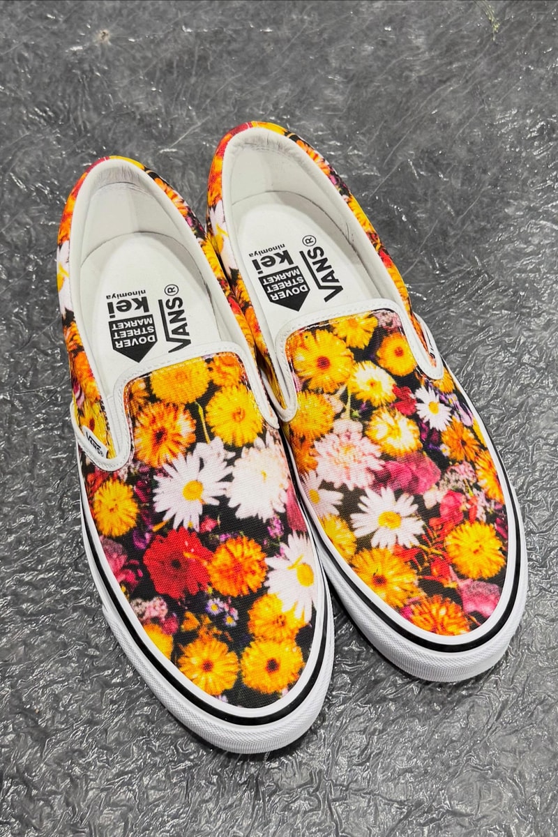 DSM ケイ ニノミヤがヴァンズとのコラボフットウェアを発表 DSM Kei Ninomiya x Vans Slip-on OLD SKOOL First Look