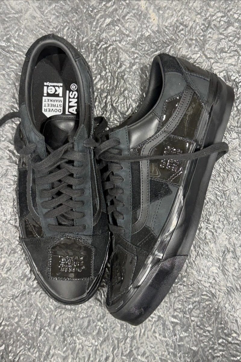 DSM ケイ ニノミヤがヴァンズとのコラボフットウェアを発表 DSM Kei Ninomiya x Vans Slip-on OLD SKOOL First Look