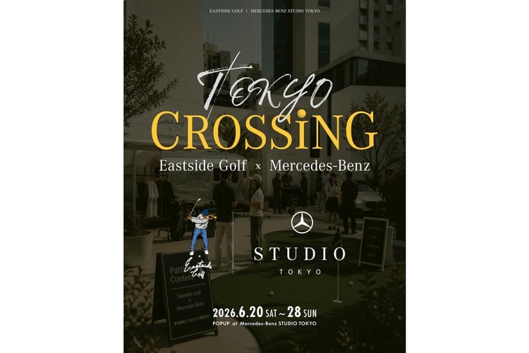 Eastside Golf が Mercedes-Benz Studio Tokyo にてポップアップイベントを開催