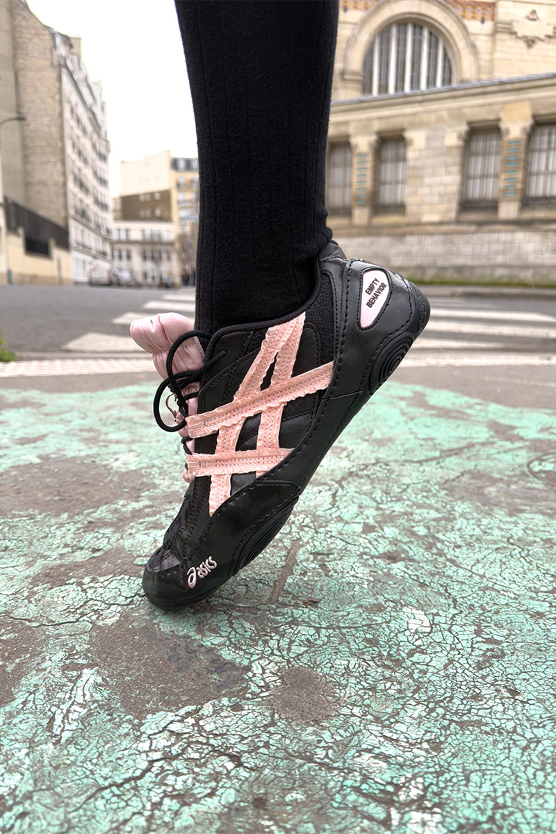 アシックススポーツスタイルとエンプティビヘイビアによる新作コラボモデルが登場 asics sportstyle empty behavior new collabo model hypersync release info