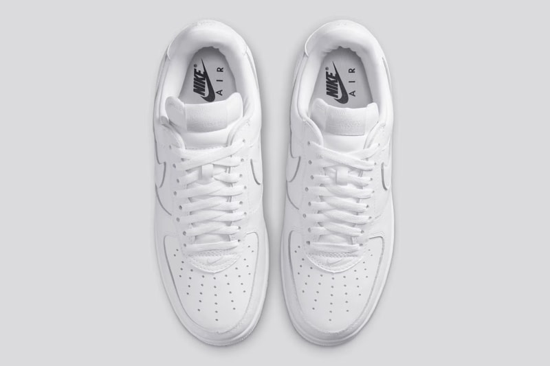 ナイキ エアフォース1 ロー '01 トリプル ホワイト の公式ビジュアルをチェック Nike Air Force 1 Low '01 Triple White release info