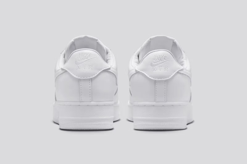 ナイキ エアフォース1 ロー '01 トリプル ホワイト の公式ビジュアルをチェック Nike Air Force 1 Low '01 Triple White release info