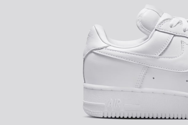 ナイキ エアフォース1 ロー '01 トリプル ホワイト の公式ビジュアルをチェック Nike Air Force 1 Low '01 Triple White release info