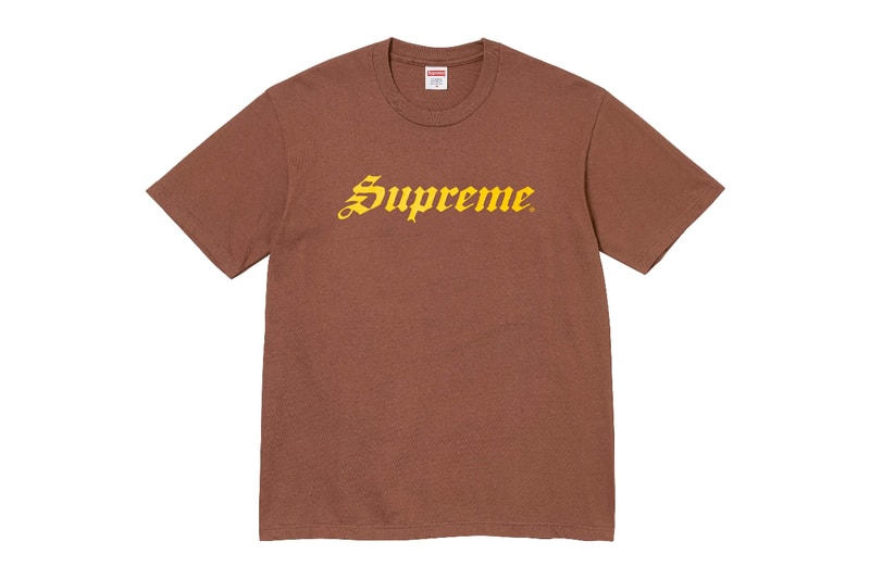 シュプリームが2026年サマーTシャツコレクションを発表 supreme summer 2026 tees release info