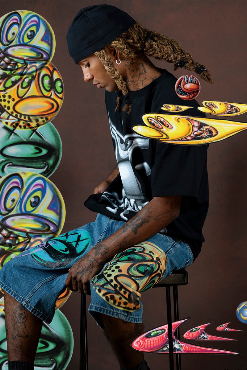 ハフがケニー・シャーフとのコラボコレクションを発売 huf kenny scharf collabo collection release info
