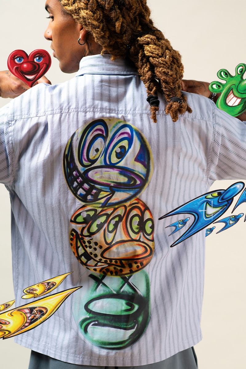 ハフがケニー・シャーフとのコラボコレクションを発売 huf kenny scharf collabo collection release info